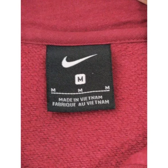Nike Alabama Football Hoodie Sweatshirt Mens M Crimson‎ Tide Pullover - Picture 5 of 8